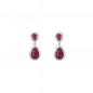 Preview: Collectif Accessories - Yvonne Earrings in Red