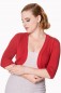 Preview: Banned Retro - Hudson Bolero in rot