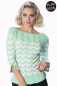 Preview: Banned Retro - Vanilla Top in mint