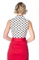 Preview: Banned Rockabilly - Polka Love Tie Top