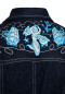 Preview: Queen Kerosin - Sailor Denim Pencil Dress