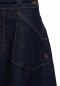 Preview: Queen Kerosin - Denim Swing Latz-Kleid