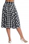 Preview: Banned Retro - Sail Check Flare Skirt