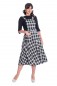 Preview: Banned Retro - Sail Check Pinafore Dress