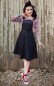 Preview: Rumble59 - Denim Latzkleid Rocking Rosie