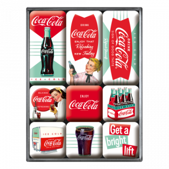 Magnet-Set (9-tlg.) - Coca Cola Diner