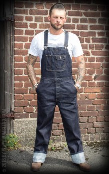 Rumble59 - Jeans Denim Dungarees Latzhose