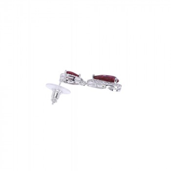Collectif Accessories - Yvonne Earrings in Red