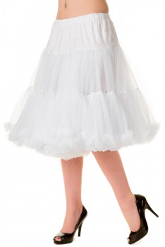 23" - Dancing Days - Petticoat Starlite Weiß - ca. 59cm