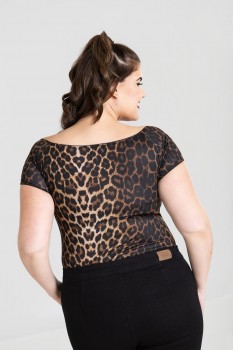 Hell Bunny - Feline Top Leo