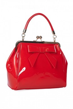 Banned Retro - American Vintage Handbag in rot