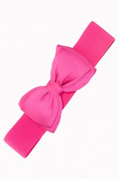 Banned Retro - Stretchgürtel Bella Belt in pink