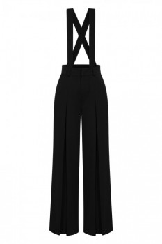 Banned Retro - Classic Trouser in schwarz