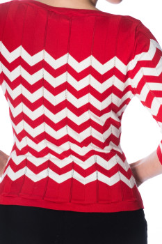 Banned Retro - Vanilla Top in rot