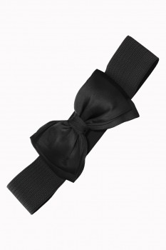 Banned Retro - Stretchgürtel Bella Belt in schwarz