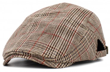 Classic Newsboy Cap IVY Schiebermütze braun