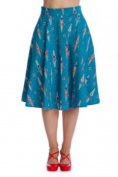 Banned Retro - Regatta Girl Swing Skirt