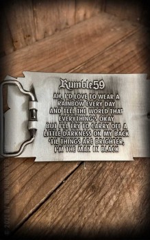 Rumble59 - Buckle The man in black