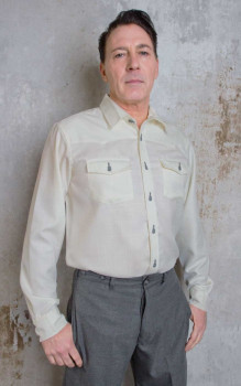 Rumble59 - Classic Gentleman's Shirt - creme