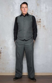 Rumble59 - Vintage Loose Fit Pants New Jersey - grau