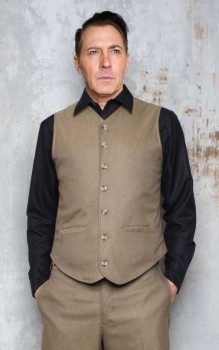Rumble59 - Vintage Weste Long Island - beige
