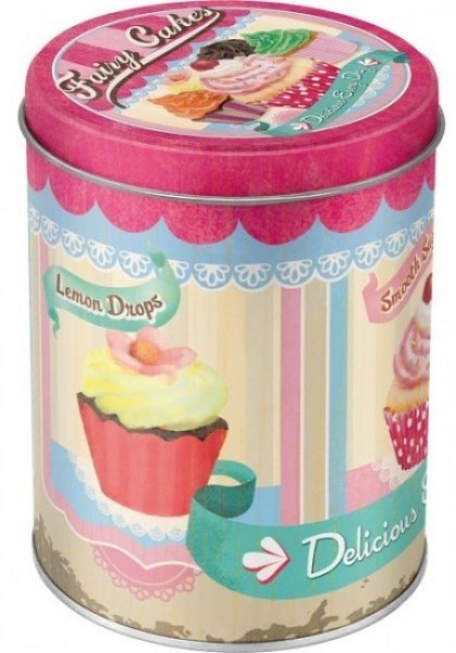 Blechdose Rund Fairy Cakes