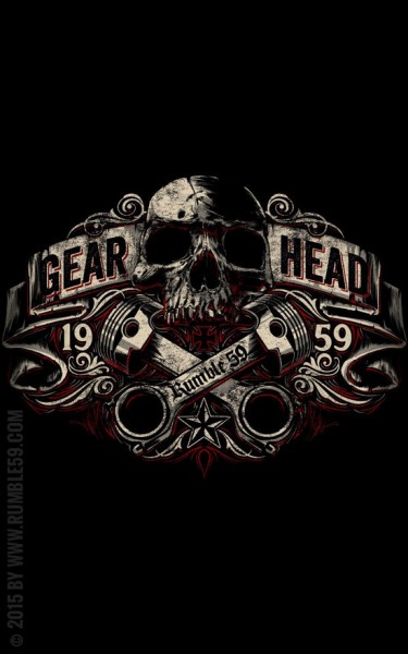 Rumble59 - Gear Head T-Shirt