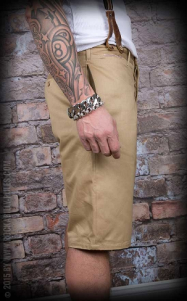 Rumble59 - Selvage Chino Shorts California beige