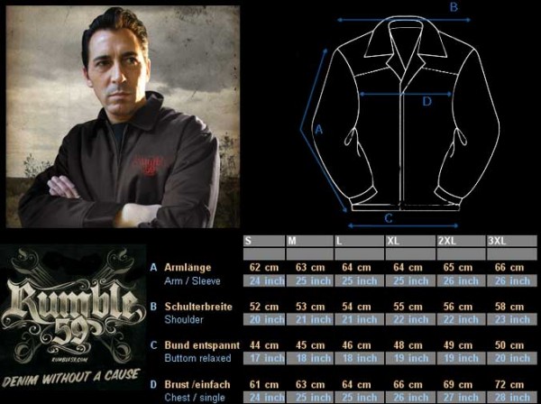 Rumble59 - Workerjacke Sun Records