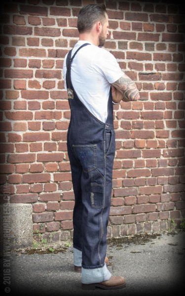 Rumble59 - Jeans Denim Dungarees Latzhose