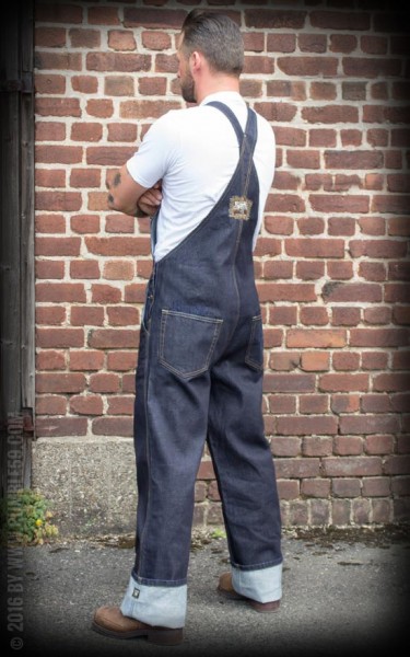 Rumble59 - Jeans Denim Dungarees Latzhose
