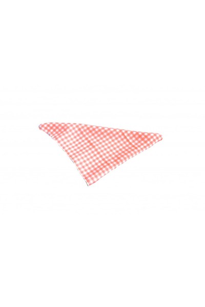 Collectif - Gingham Bandana pink weiß kariert