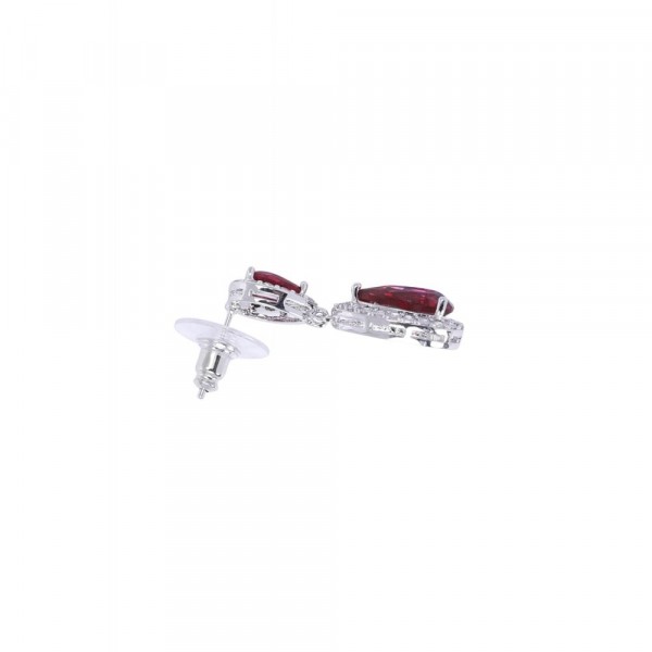 Collectif Accessories - Yvonne Earrings in Red
