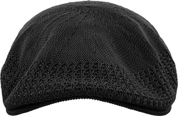 Crochet Mesh IVY Cap, Schiebermütze, schwarz
